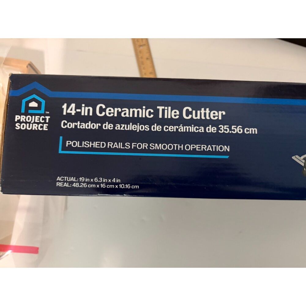 Project source 14 in ceramic tile cutter